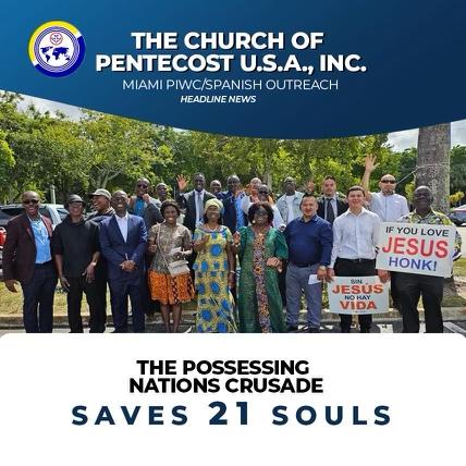 Possessing The Nations Crusade Saves 21 Souls