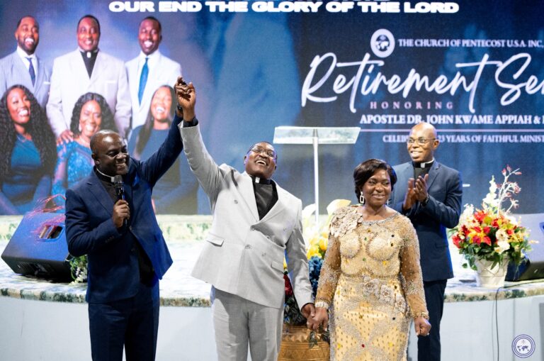 Retirement Service of Aps. John Kwame Appiah